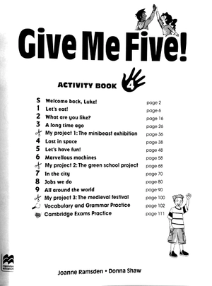 bộ give me five! level 4 activity book with digital activity book - Ảnh 3