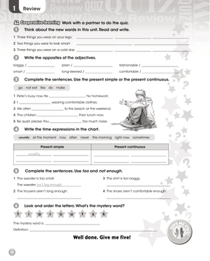 bộ give me five! level 5 activity book - Ảnh 10