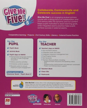bộ give me five! level 5 pupil's book pack with navio app - Ảnh 10