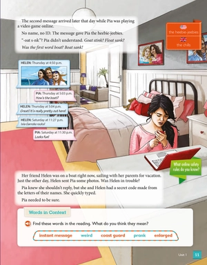 bộ global stage level 6 literacy book and language book with navio app - Ảnh 11