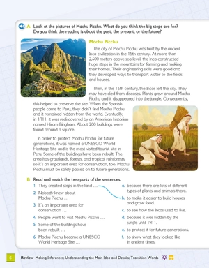 bộ global stage level 6 literacy book and language book with navio app - Ảnh 6