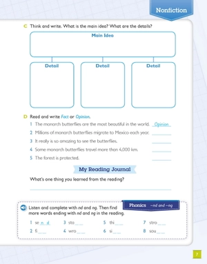 bộ global stage literacy book and language book level 3 - Ảnh 12