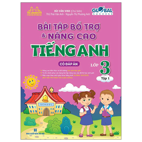 Bộ Global Success - Bài Tập Bổ Trợ Và Nâng Cao Tiếng Anh Lớp 3 - Tập 1 (Có Đáp Án) (Tái Bản 2026)