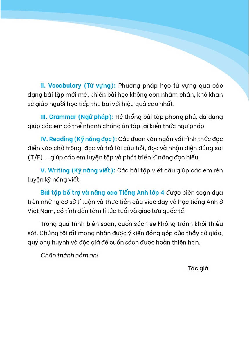 bộ global success - bài tập bổ trợ và nâng cao tiếng anh lớp 4 - tập 2 - có đáp án - Ảnh 4