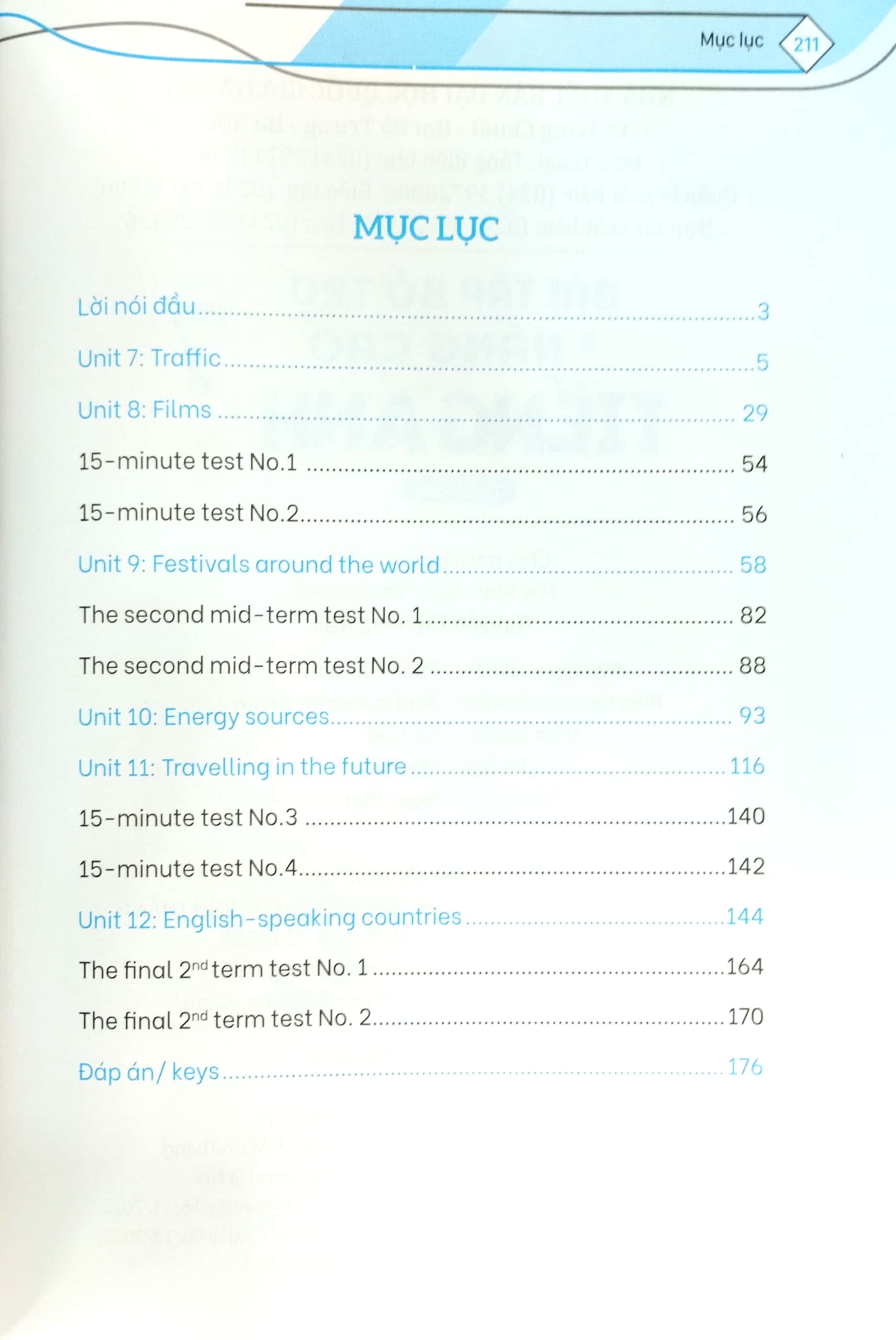 bộ global success - bài tập bổ trợ và nâng cao tiếng anh lớp 7 - tập 2 (có đáp án) - Ảnh 3