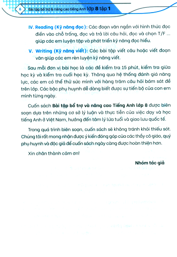 bộ global success - bài tập bổ trợ và nâng cao tiếng anh lớp 8 - tập 2 - có đáp án - Ảnh 4