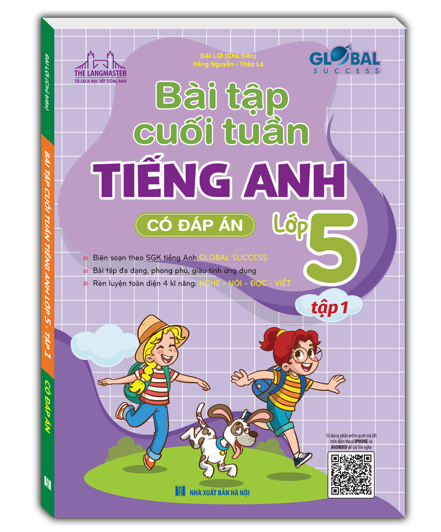 Bo
						
										
										Global Success - Bai Tap Cuoi Tuan Tieng Anh Lop 5 - Tap 1 (Co Dap An) - Ảnh 2