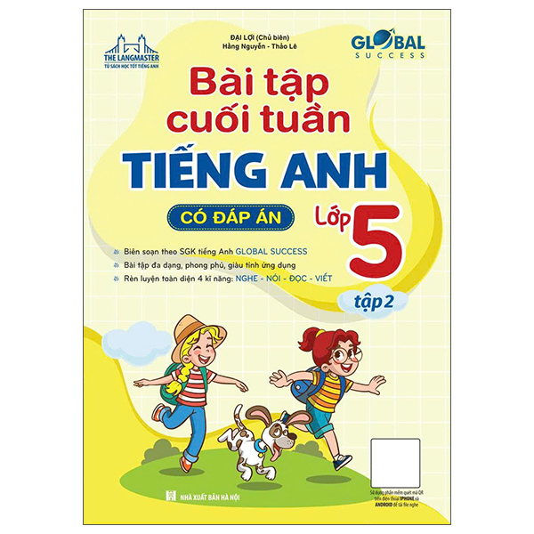 Bộ Global Success - Bài Tập Cuối Tuần Tiếng Anh Lớp 5 - Tập 2 (Có Đáp Án)