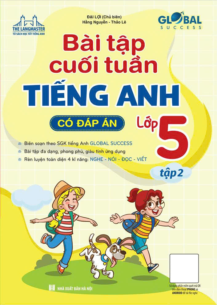 Bộ Global Success - Bài Tập Cuối Tuần Tiếng Anh Lớp 5 - Tập 2 (Có Đáp Án) - Ảnh 2
