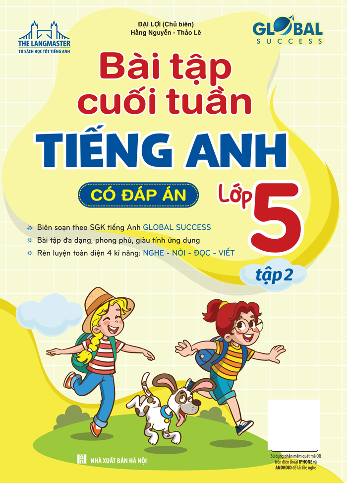Bộ Global Success - Bài Tập Cuối Tuần Tiếng Anh Lớp 5 - Tập 2 (Có Đáp Án) - Ảnh 3