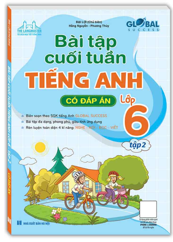 Bộ Global Success - Bài Tập Cuối Tuần Tiếng Anh Lớp 6 - Tập 2 (Có Đáp Án) - Ảnh 2