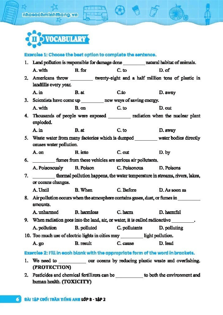 Bộ Global Success - Bài Tập Cuối Tuần Tiếng Anh Lớp 8 - Tập 2 (Có Đáp Án) - Ảnh 5