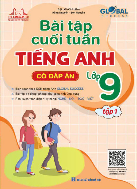 Bộ Global Success - Bài Tập Cuối Tuần Tiếng Anh Lớp 9 - Tập 1 (Có Đáp Án) - Ảnh 3