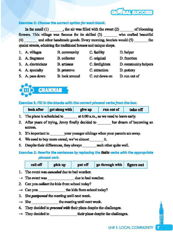 Bộ Global Success - Bài Tập Cuối Tuần Tiếng Anh Lớp 9 - Tập 1 (Có Đáp Án) - Ảnh 7