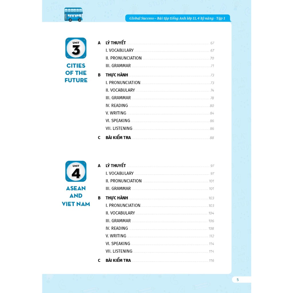 Bộ Global Success - Bài Tập Tiếng Anh 11 - Tập 1 (Có Đáp Án) - Ảnh 4