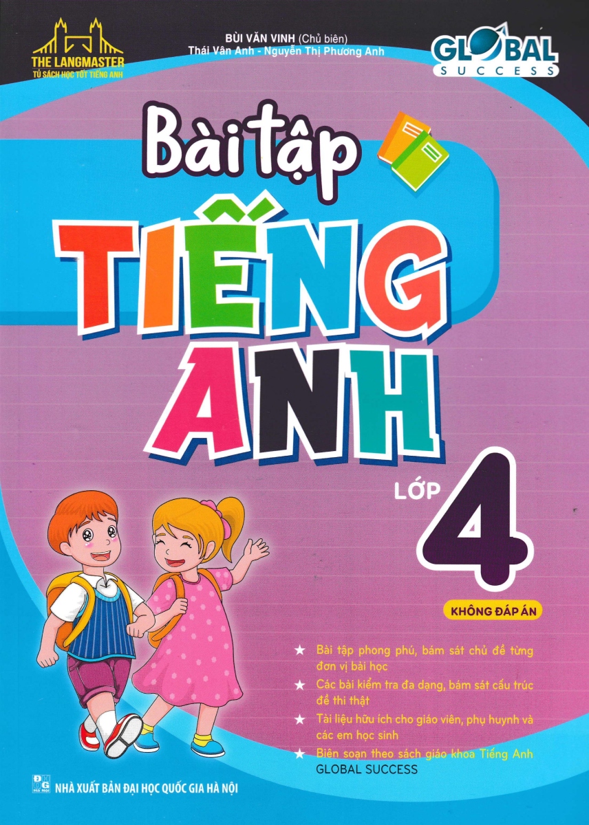 bộ global success - bài tập tiếng anh 4 - không đáp án - Ảnh 2