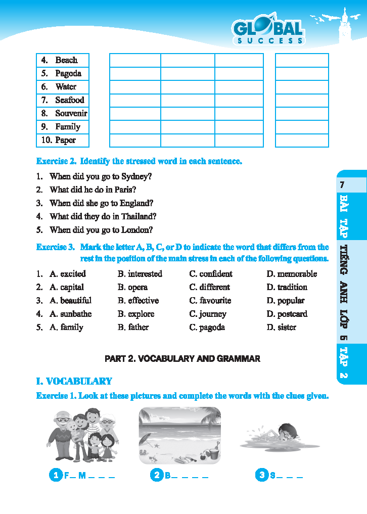 Bộ Global Success - Bài Tập Tiếng Anh 5 - Tập 2 - Có Đáp Án - Ảnh 7