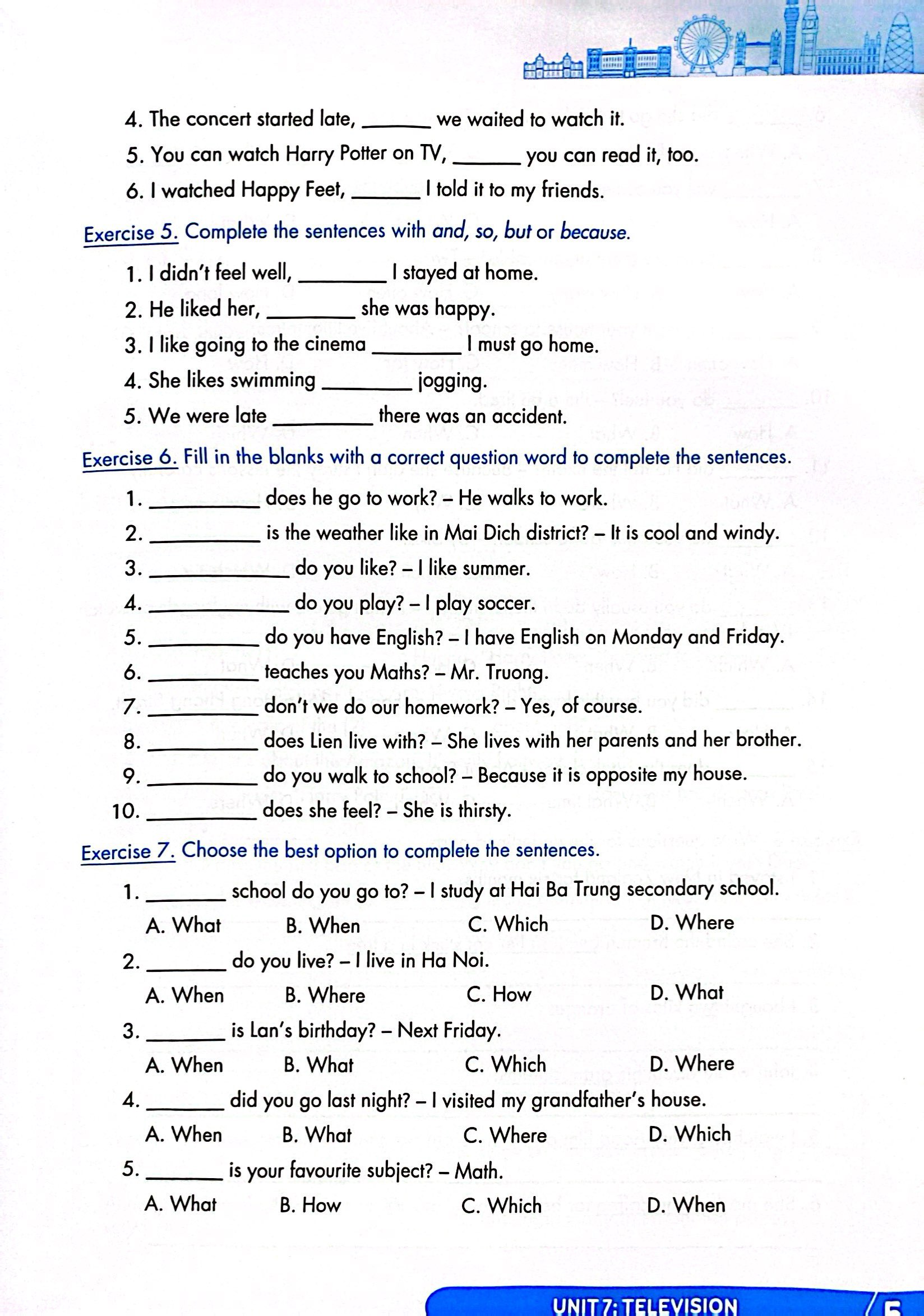 bộ global success - bài tập tiếng anh 6 cơ bản và chuyên sâu - tập 2 (biên soạn theo chương trình giáo dục phổ thông mới) - Ảnh 6