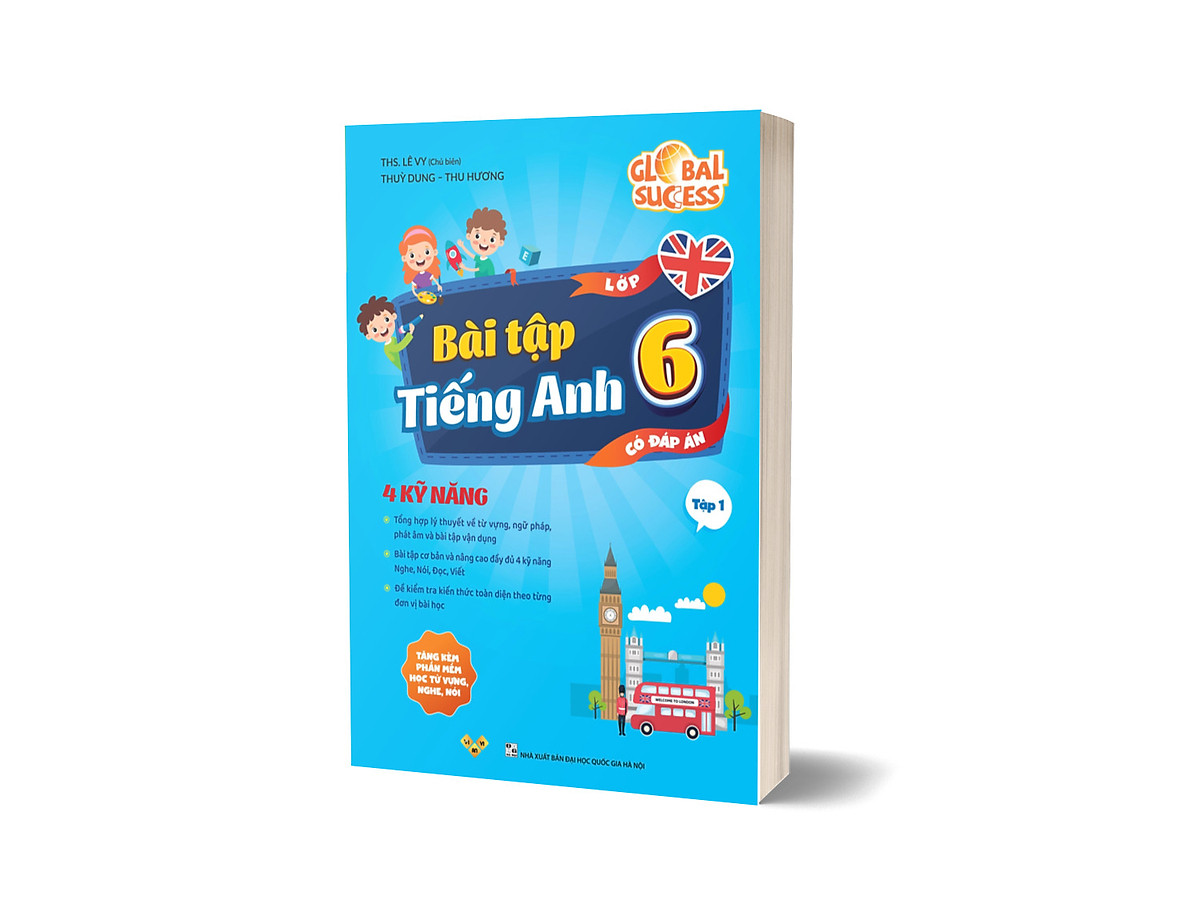 Bộ Global Success - Bài Tập Tiếng Anh 6 - Tập 1 (Có Đáp Án) - Ảnh 2