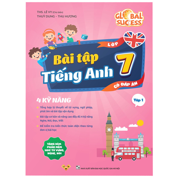 Bộ Global Success - Bài Tập Tiếng Anh 6 - Tập 1 (Có Đáp Án) - Ảnh 8
