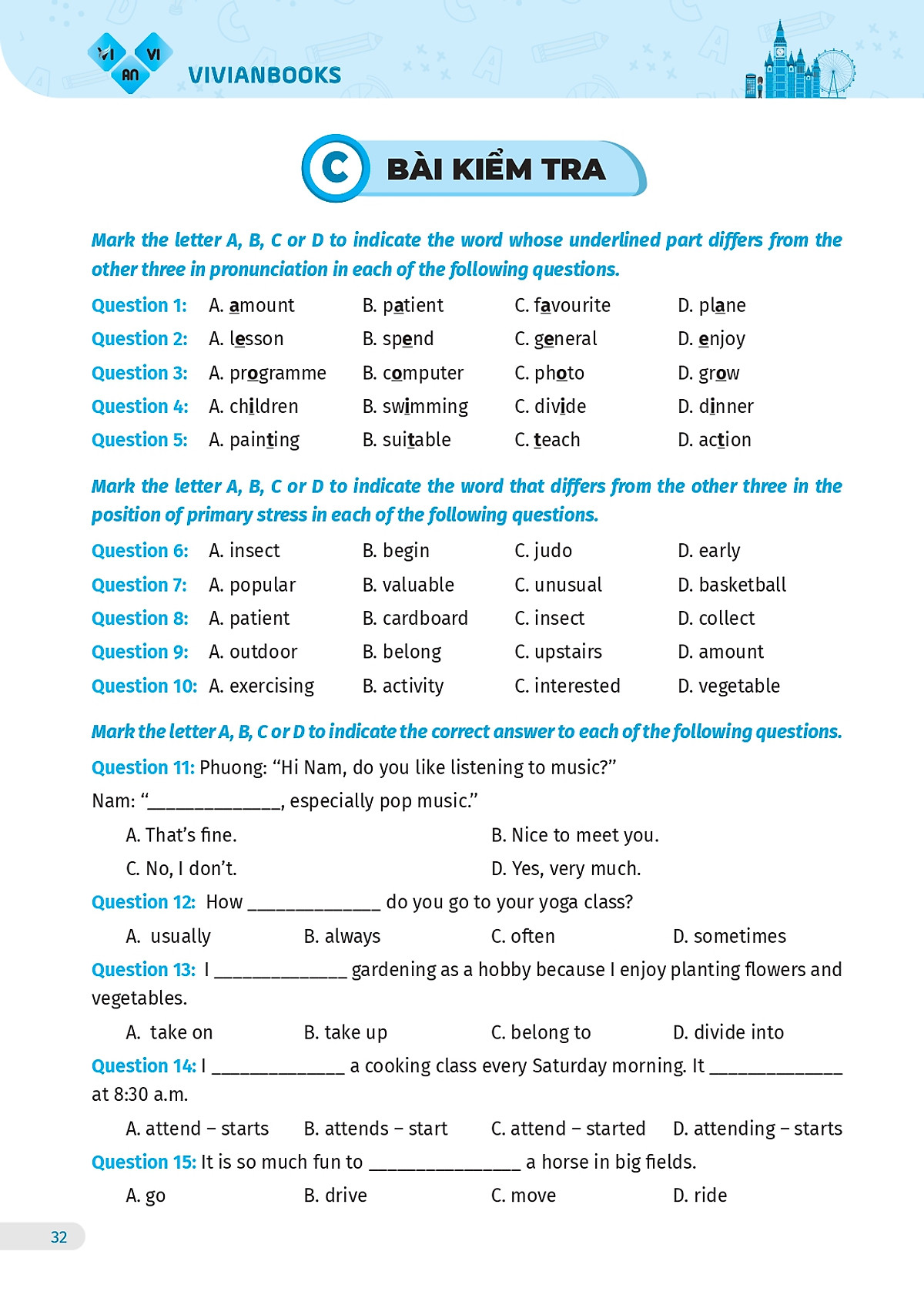 Bộ Global Success - Bài Tập Tiếng Anh 7 - Tập 1 (Có Đáp Án) - Ảnh 7