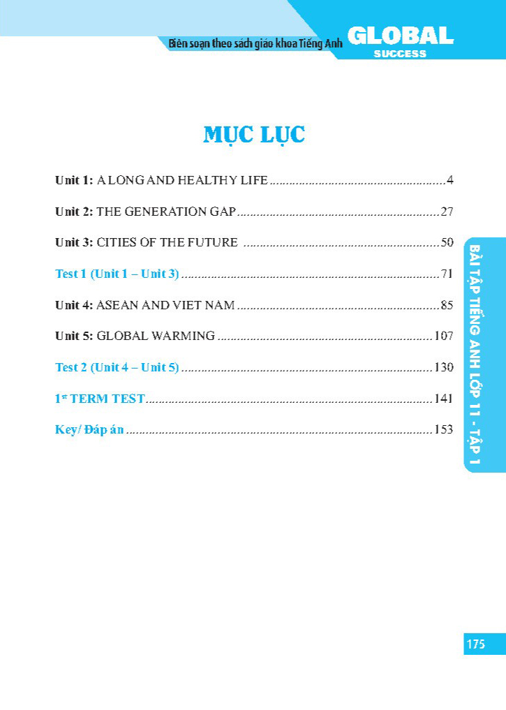 Bo
						
										
										Global Success - Bai Tap Tieng Anh Lop 11 - Tap 1 - Co Dap An - Ảnh 3