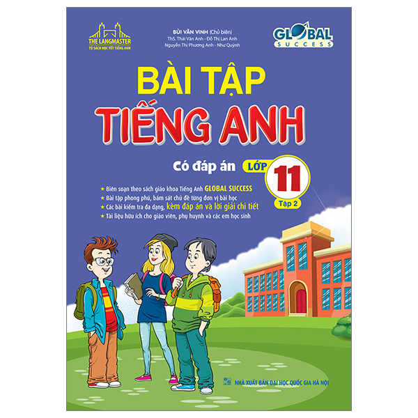 Bộ Global Success - Bài Tập Tiếng Anh Lớp 11 - Tập 2 (Có Đáp Án)