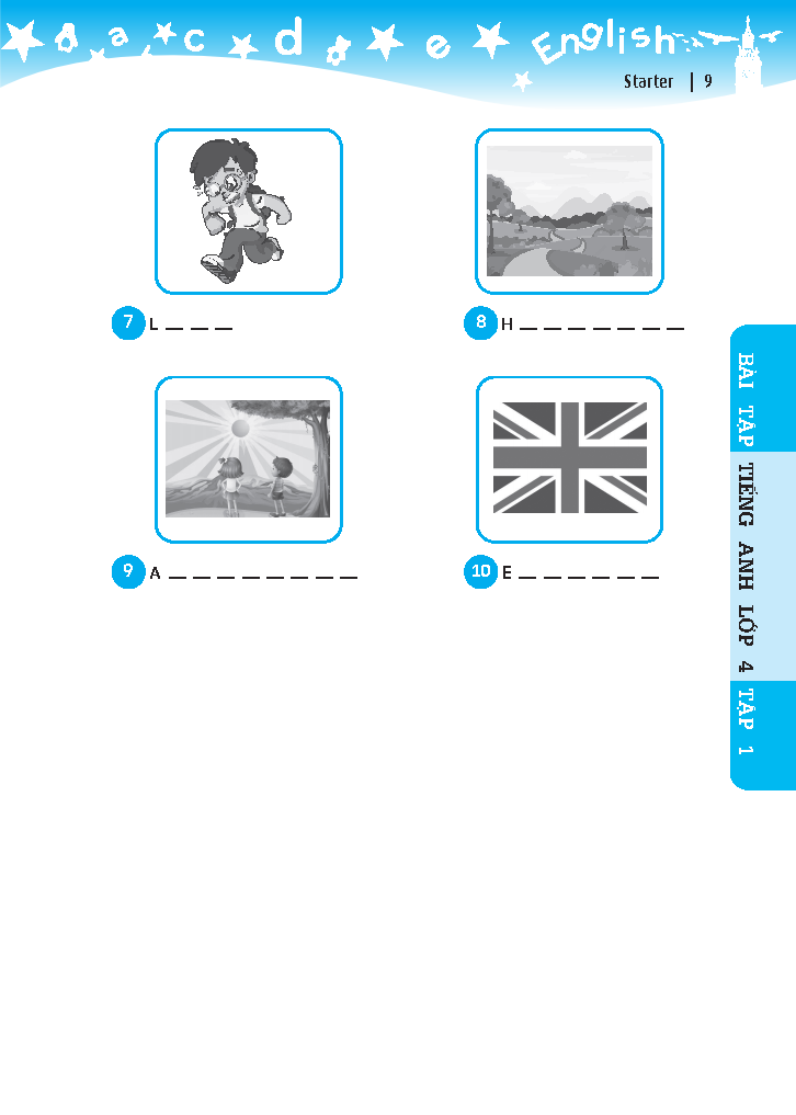 bộ global success - bài tập tiếng anh lớp 4 - tập 1 - có đáp án - Ảnh 7