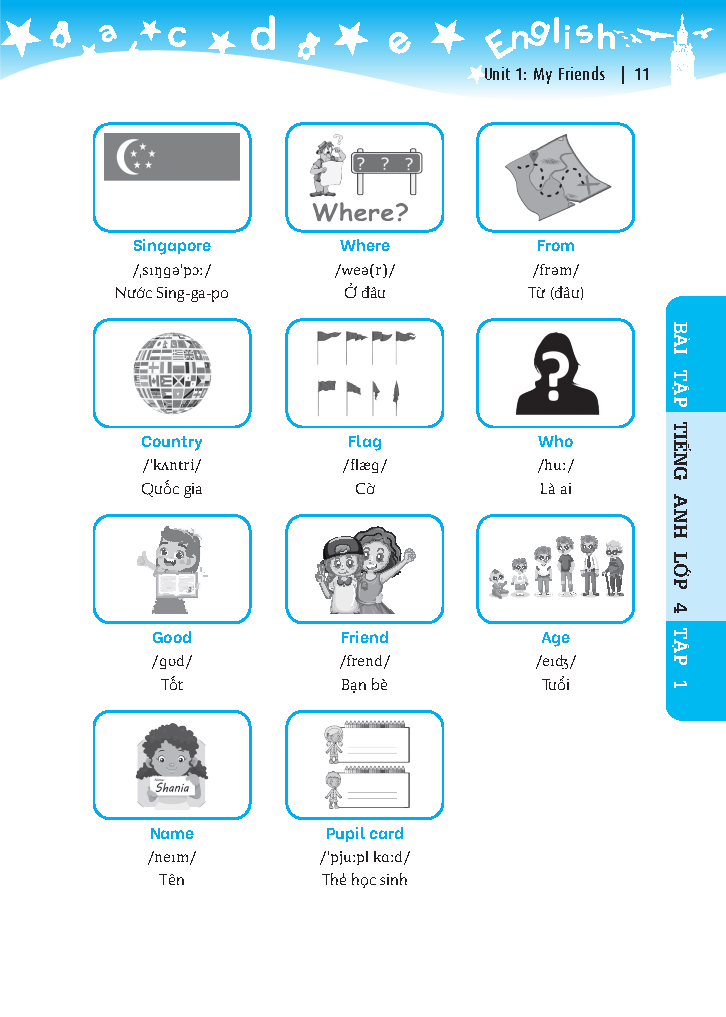 bộ global success - bài tập tiếng anh lớp 4 - tập 1 - có đáp án - Ảnh 9