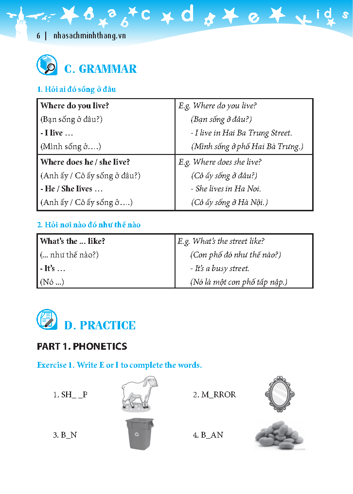 bộ global success - bài tập tiếng anh lớp 4 - tập 2 (có đáp án) - Ảnh 6