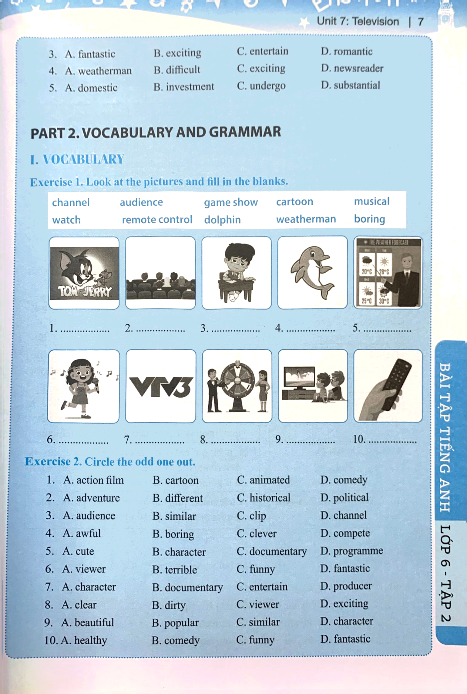 bộ global success - bài tập tiếng anh lớp 6 - tập 2 (có đáp án) - Ảnh 7