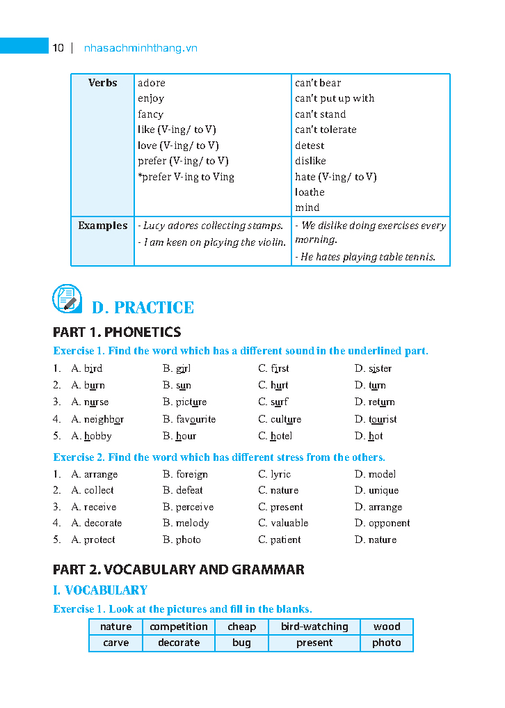 bộ global success - bài tập tiếng anh lớp 7 (không đáp án) - Ảnh 8