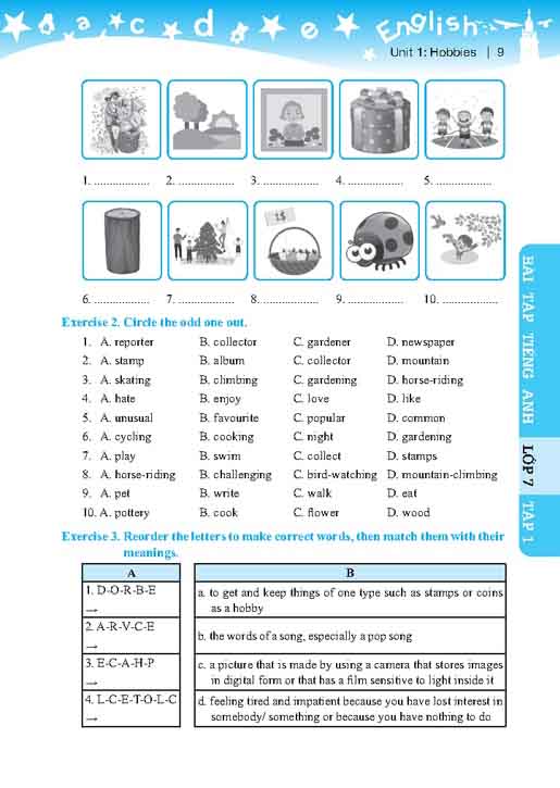 Bộ Global Success - Bài Tập Tiếng Anh Lớp 7 - Tập 1 (Có Đáp Án) (Tái Bản 2024) - Ảnh 8