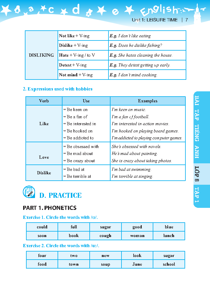 bộ global success - bài tập tiếng anh lớp 8 - tập 1 (có đáp án) - Ảnh 7