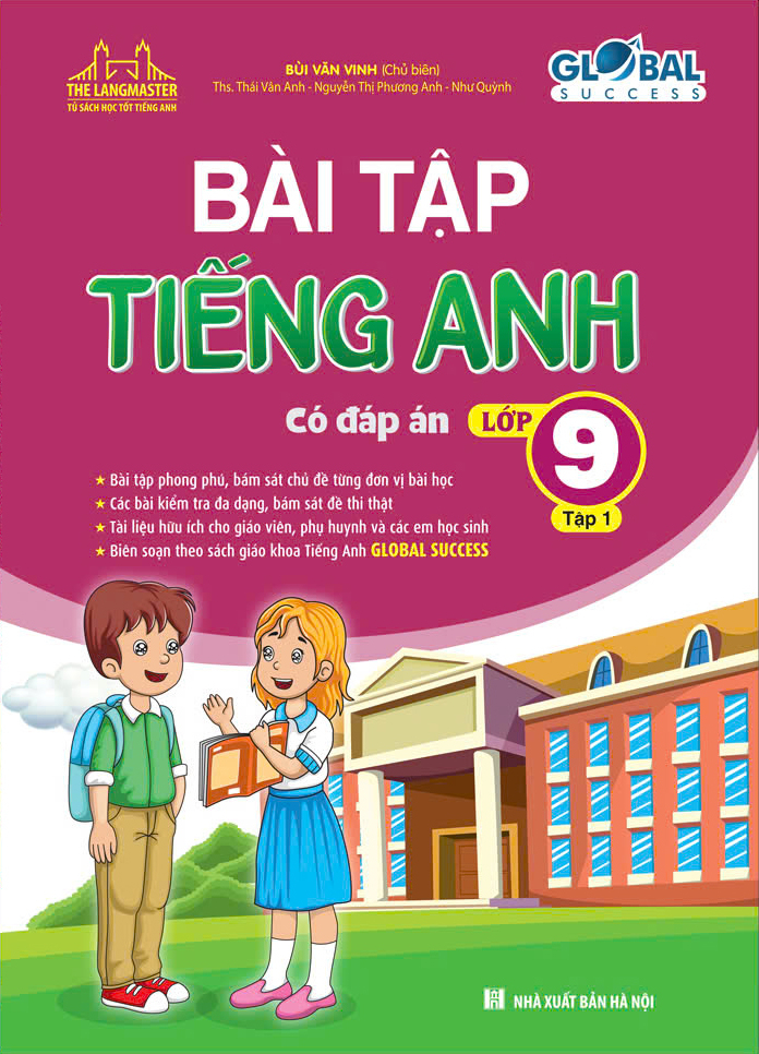 Bộ Global Success - Bài Tập Tiếng Anh Lớp 9 - Tập 1 (Có Đáp Án) - Ảnh 2