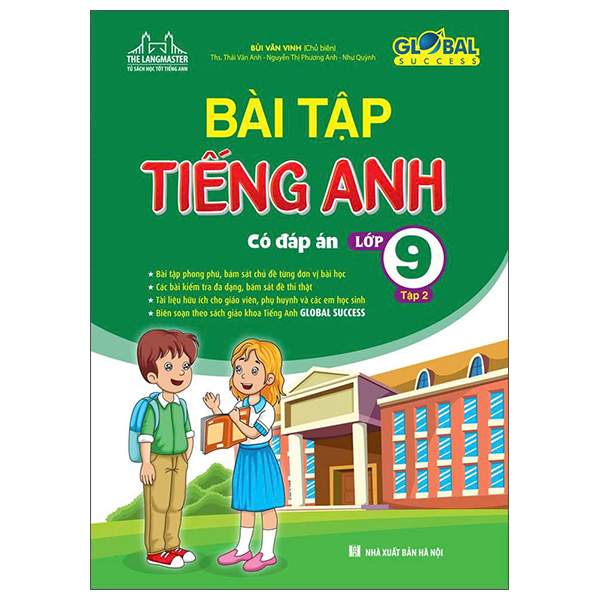 Bộ Global Success - Bài Tập Tiếng Anh Lớp 9 - Tập 2 - Có Đáp Án
