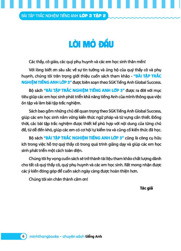 bộ global success - bài tập trắc nghiệm tiếng anh lớp 3 - tập 2 - có đáp án - Ảnh 4