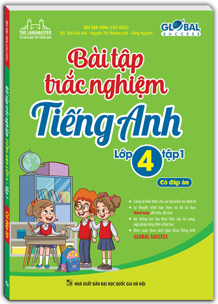 bộ global success - bài tập trắc nghiệm tiếng anh lớp 4 - tập 1 - có đáp án - Ảnh 2