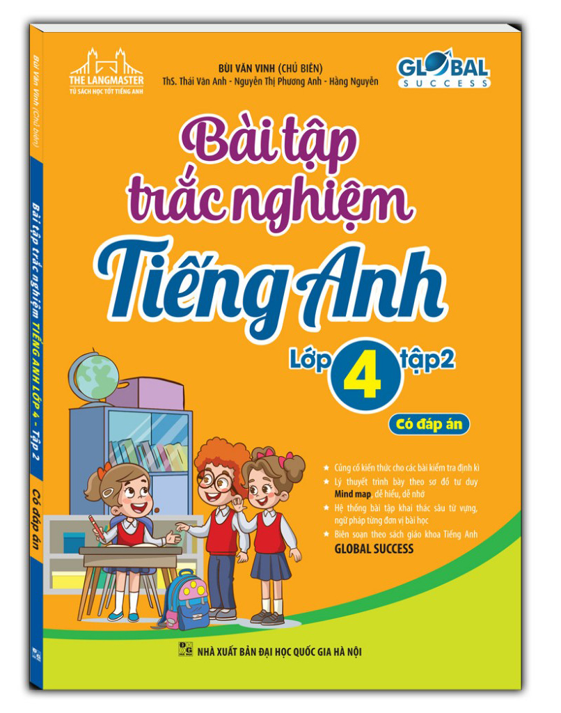 bộ global success - bài tập trắc nghiệm tiếng anh lớp 4 - tập 2 - có đáp án - Ảnh 2