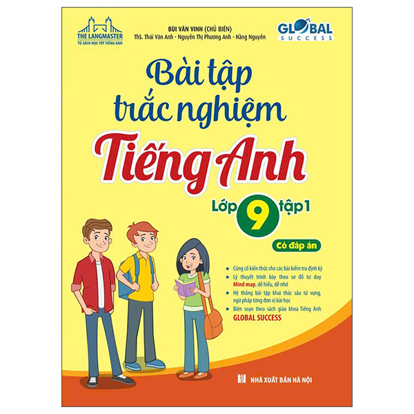 Bộ Global Success - Bài Tập Trắc Nghiệm Tiếng Anh Lớp 9 - Tập 1 (Có Đáp Án)