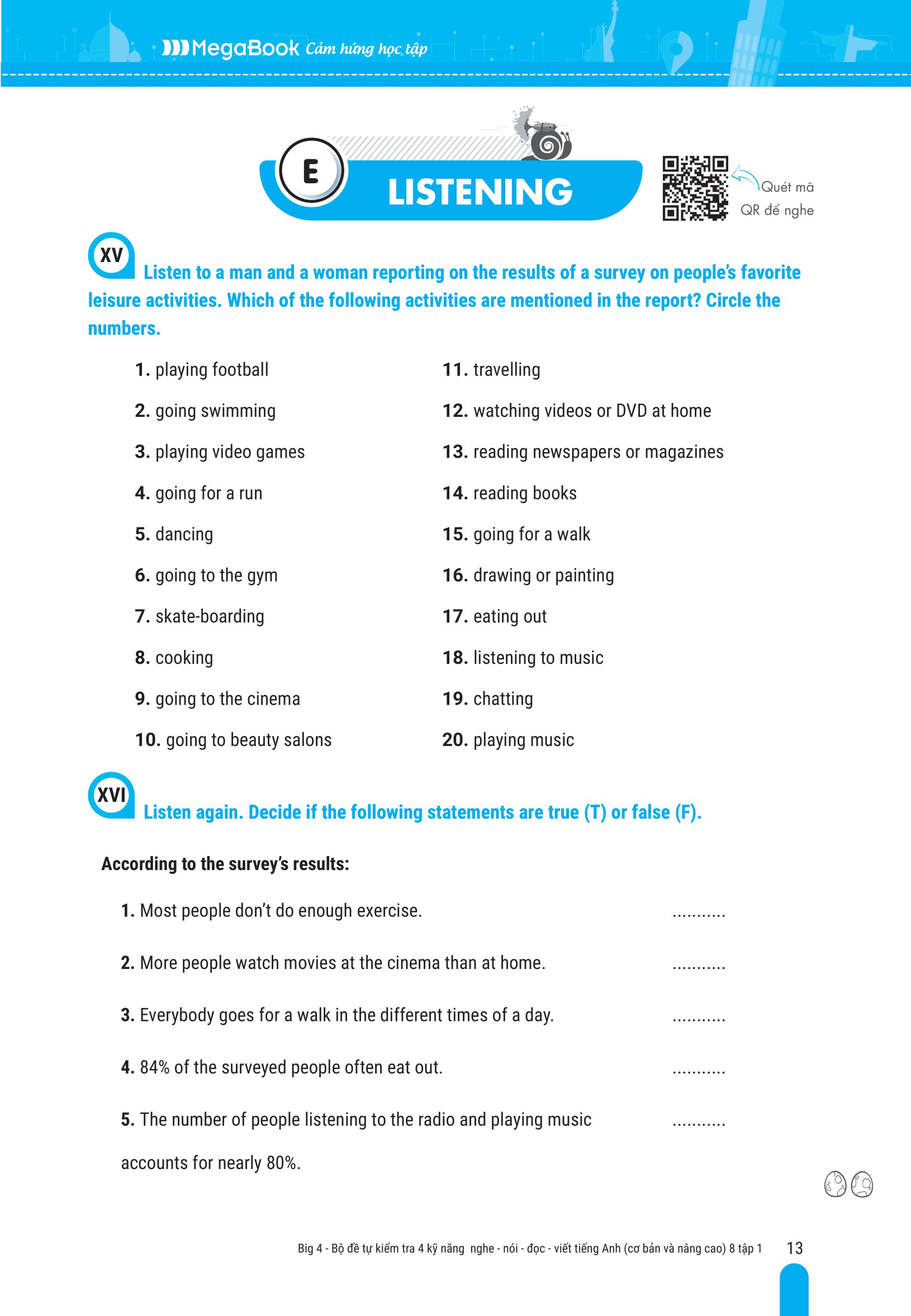 bộ global success - big 4 - bộ đề tự kiểm tra 4 kỹ năng nghe-nói-đọc-viết tiếng anh cơ bản và nâng cao 8 - tập 1 - Ảnh 10