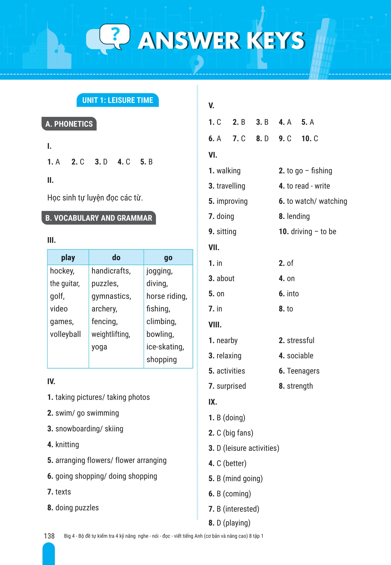bộ global success - big 4 - bộ đề tự kiểm tra 4 kỹ năng nghe-nói-đọc-viết tiếng anh cơ bản và nâng cao 8 - tập 1 - Ảnh 13