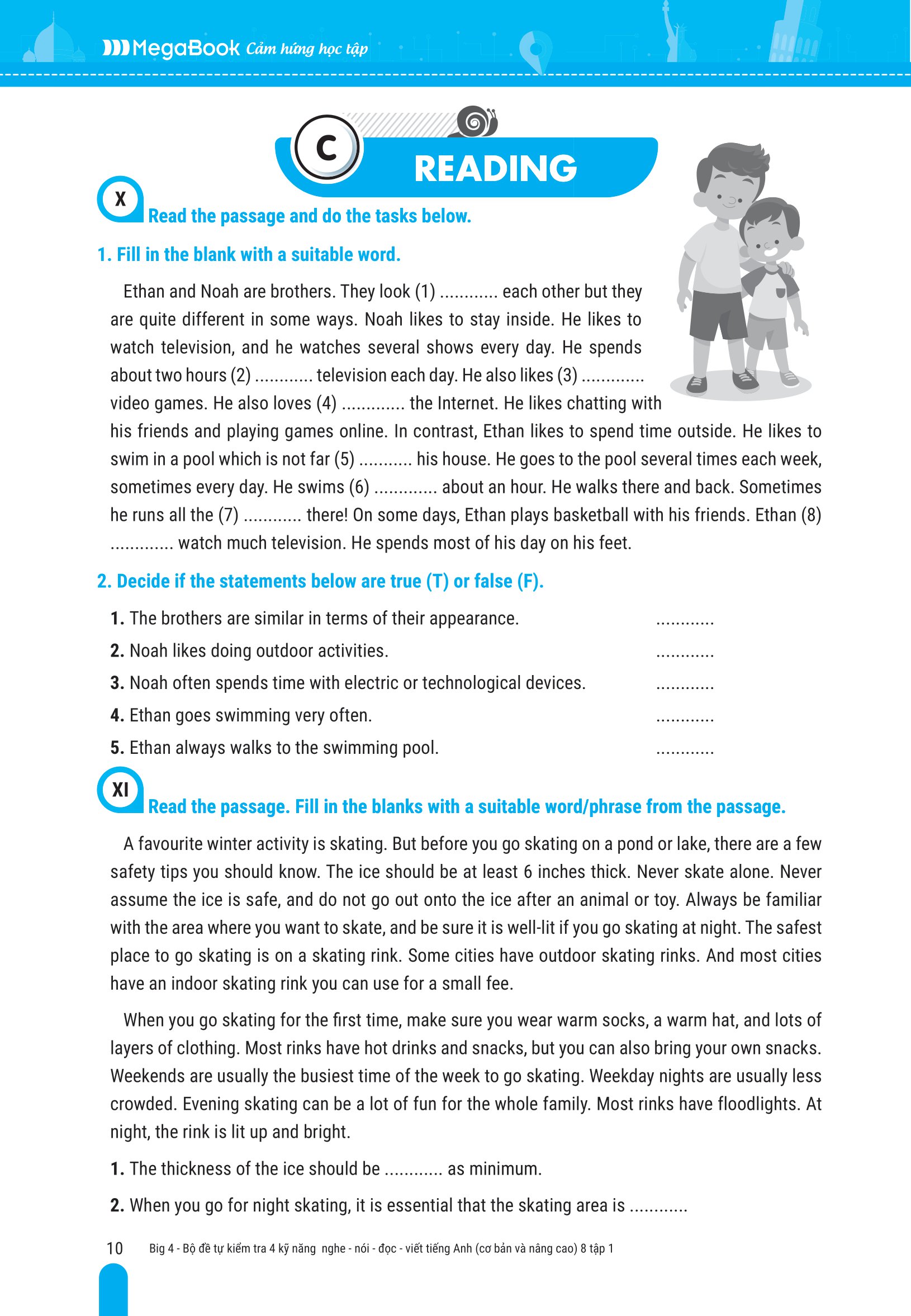 bộ global success - big 4 - bộ đề tự kiểm tra 4 kỹ năng nghe-nói-đọc-viết tiếng anh cơ bản và nâng cao 8 - tập 1 - Ảnh 8