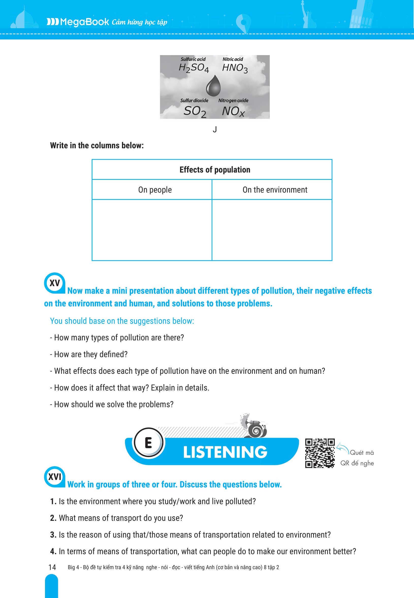 bộ global success - big 4 - bộ đề tự kiểm tra 4 kỹ năng nghe-nói-đọc-viết tiếng anh cơ bản và nâng cao 8 - tập 2 - Ảnh 12