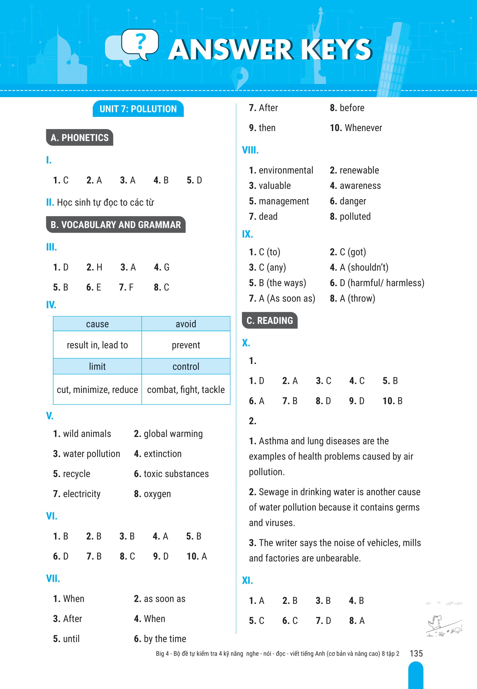 bộ global success - big 4 - bộ đề tự kiểm tra 4 kỹ năng nghe-nói-đọc-viết tiếng anh cơ bản và nâng cao 8 - tập 2 - Ảnh 15