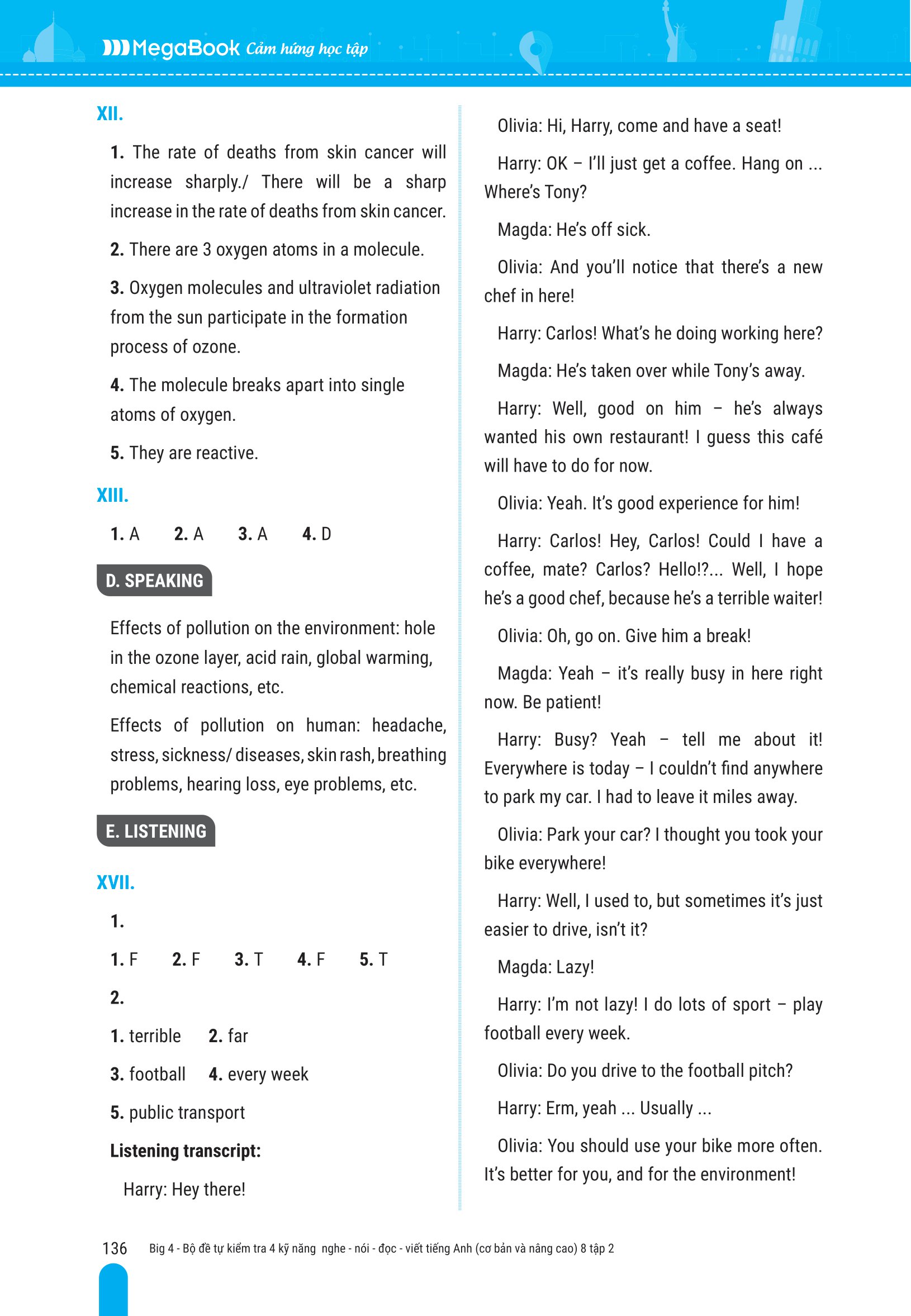 bộ global success - big 4 - bộ đề tự kiểm tra 4 kỹ năng nghe-nói-đọc-viết tiếng anh cơ bản và nâng cao 8 - tập 2 - Ảnh 16