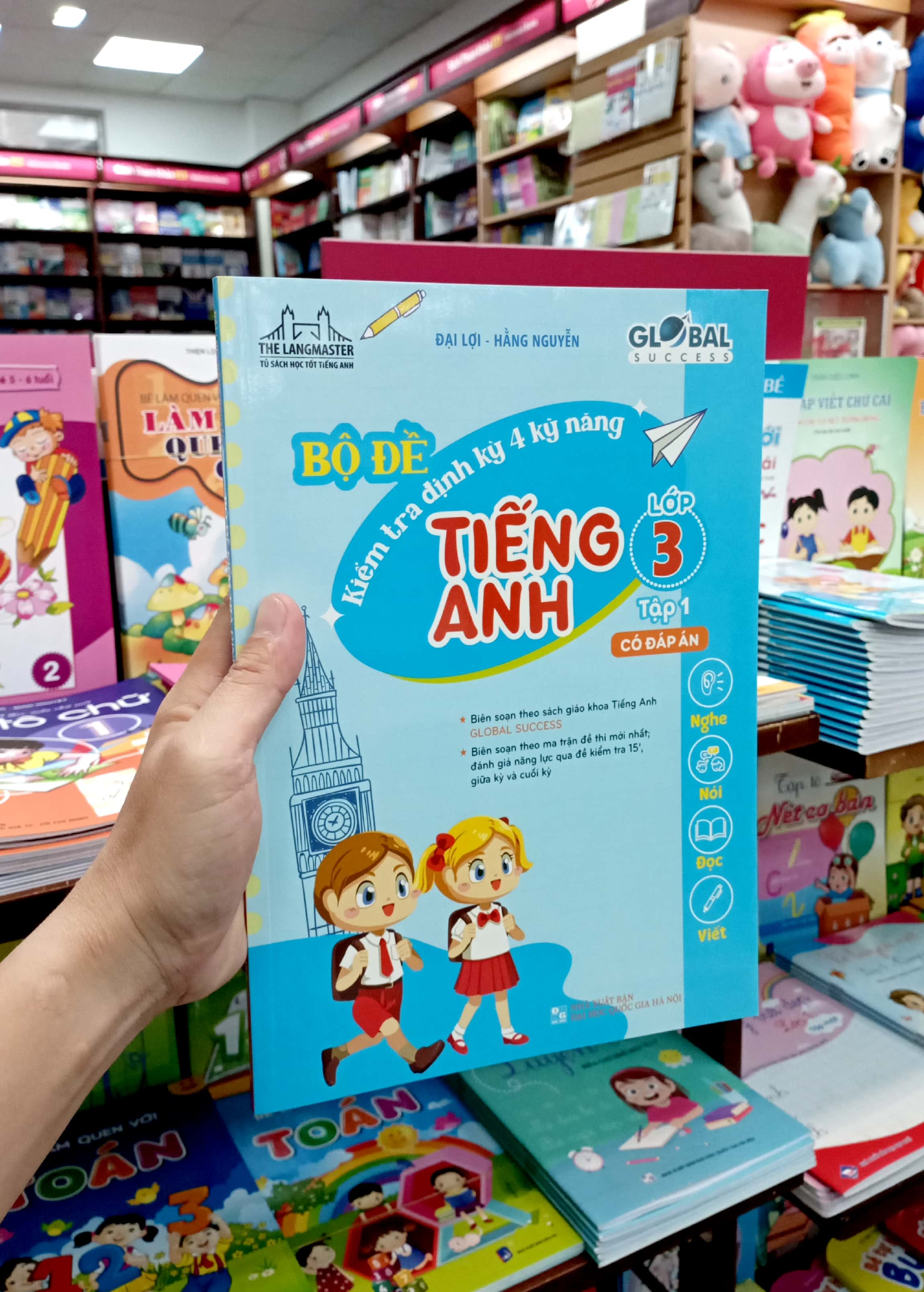 bộ global success - bộ đề kiểm tra định kỳ 4 kỹ năng tiếng anh lớp 3 - tập 1 (có đáp án) - Ảnh 7