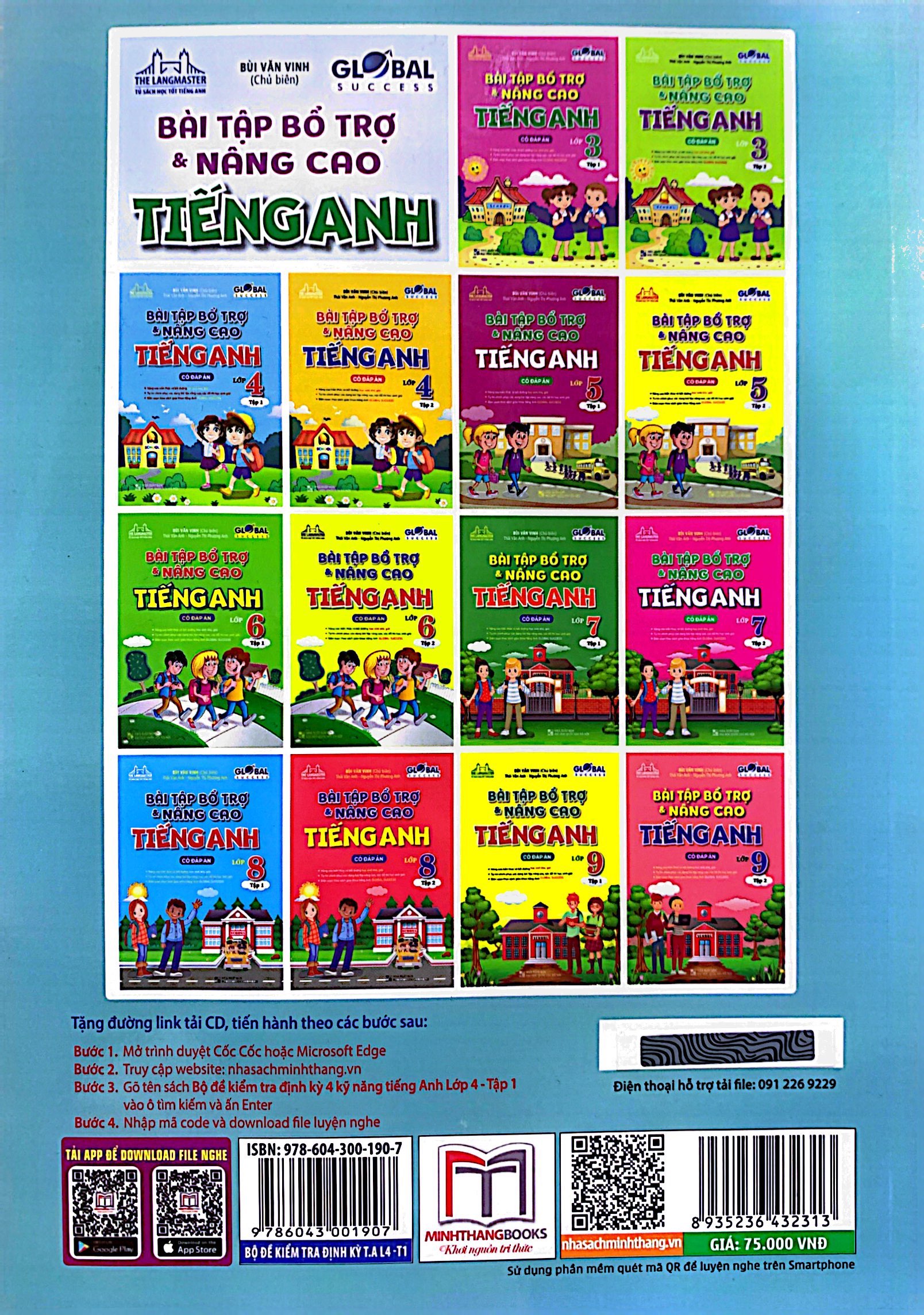 bộ global success - bộ đề kiểm tra định kỳ 4 kỹ năng tiếng anh lớp 4 - tập 1 (có đáp án) - Ảnh 7