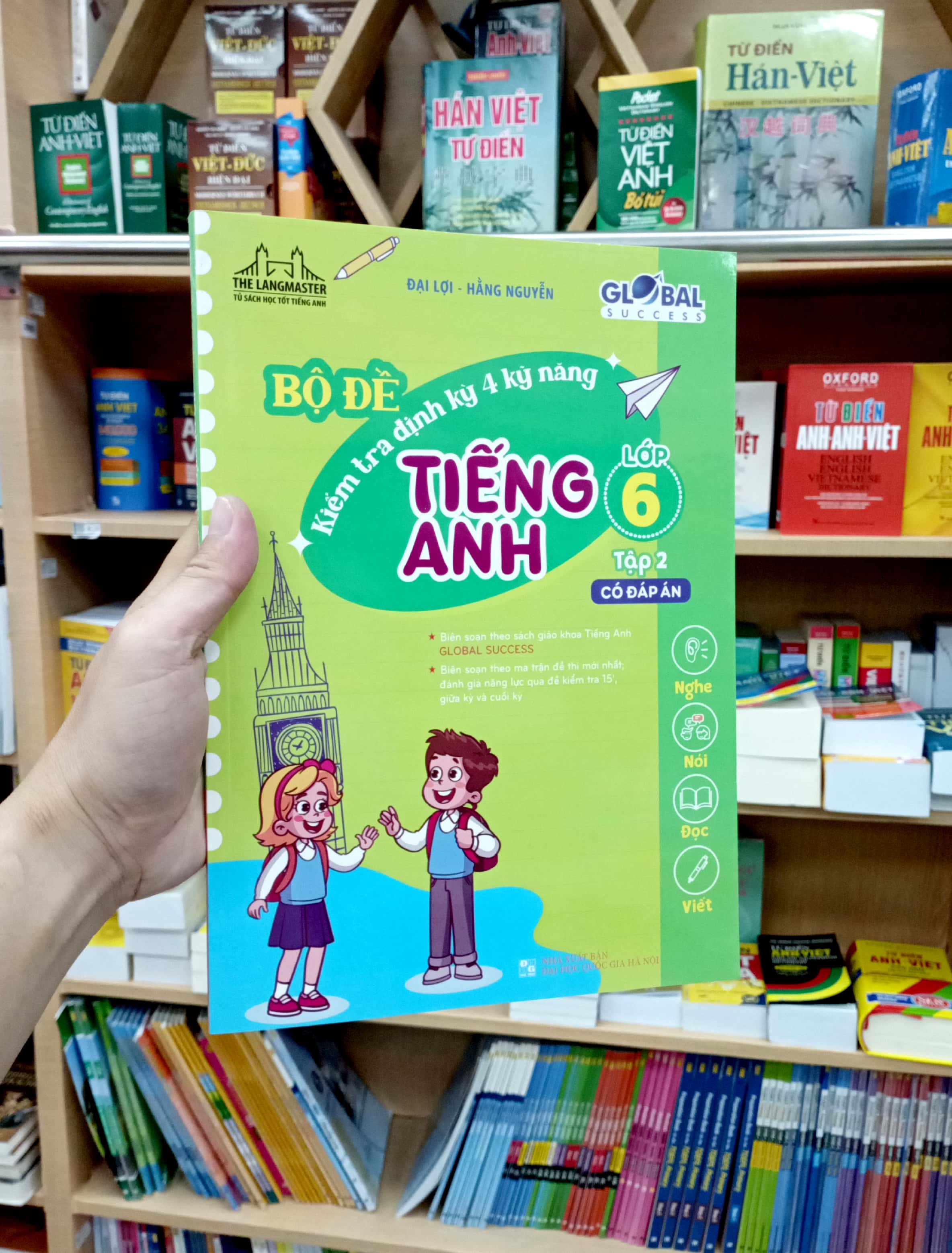 bộ global success - bộ đề kiểm tra định kỳ 4 kỹ năng tiếng anh lớp 6 - tập 2 (có đáp án) - Ảnh 7