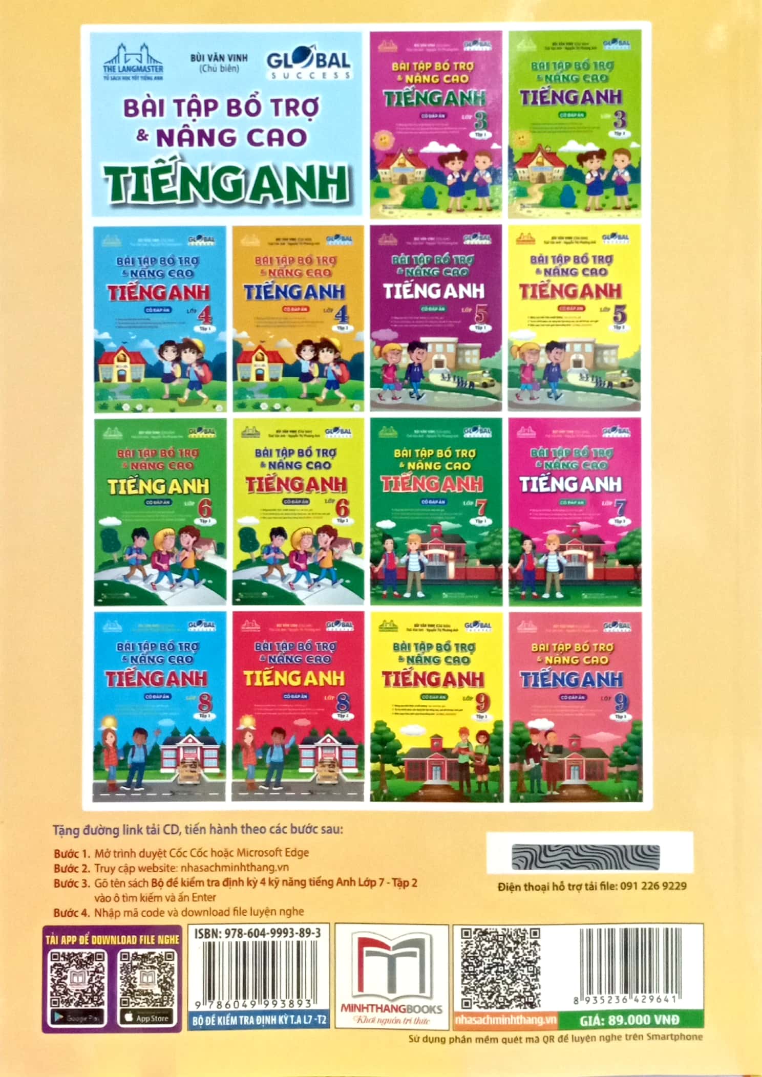 bộ global success - bộ đề kiểm tra định kỳ 4 kỹ năng tiếng anh lớp 7 - tập 2 (có đáp án) - Ảnh 6